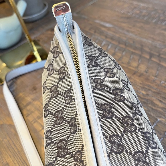 🌺 AUTH Gucci Monogram Crossbody Bag 🌺 BEAUTIFUL - Picture 7 of 16